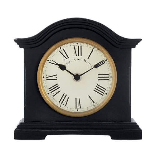 Acctim Falkenburg Mantel Clock Black