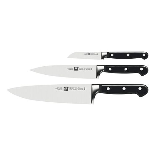 Zwilling J A Henckels Professional S 3 Piece Knife Set with Vegetable Knife