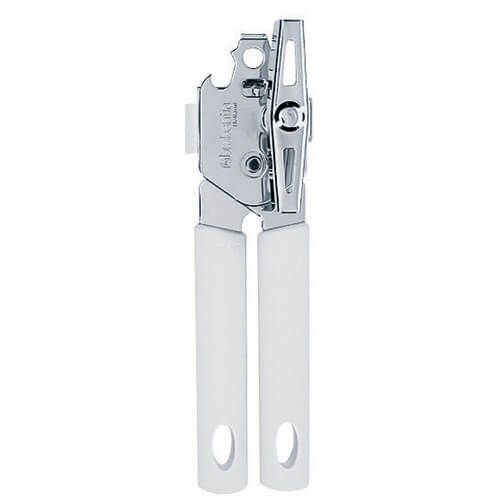 Brabantia White Essential Can Opener With Metal Handle