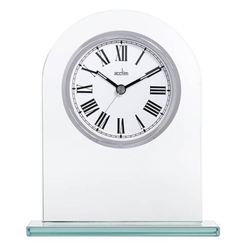 Acctim Adelaide Mantel Clock Silver