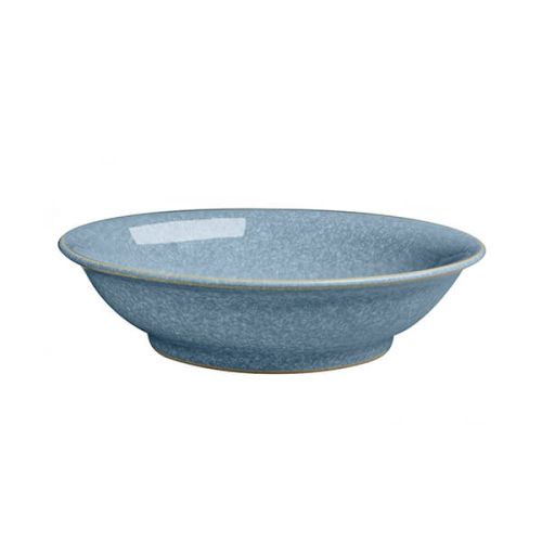 Denby Elements Blue Medium Shallow Bowl
