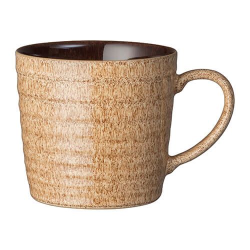 Denby Studio Craft Walnut Alt Ridged Mug