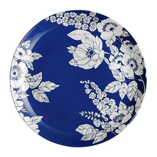 Denby Monsoon Fleur Medium Plate Blue