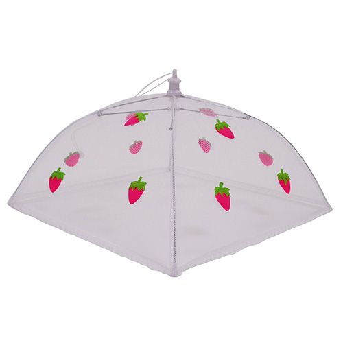 Epicurean Strawberry 48cm Folding Food Umbrella