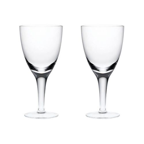 Denby China Red Wine Glass Pack Of 2