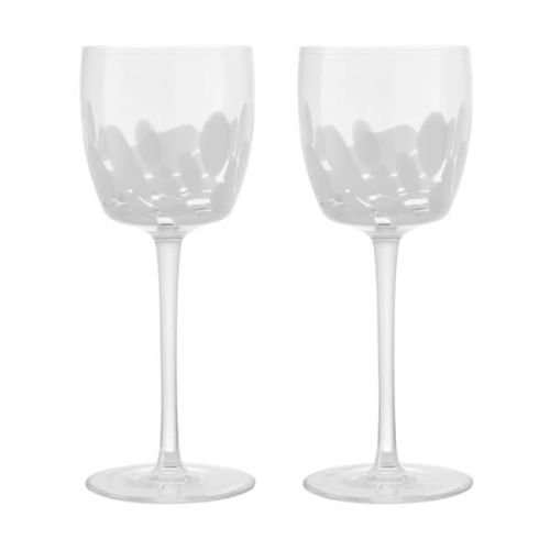 Denby Set Of 2 Modus Wine Glasses