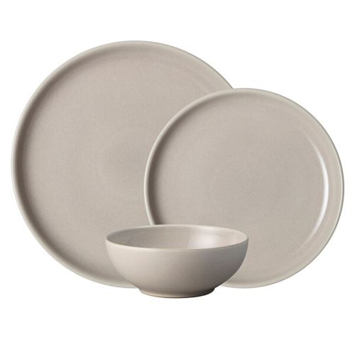 Denby Intro Taupe 12 Piece Tableware Set