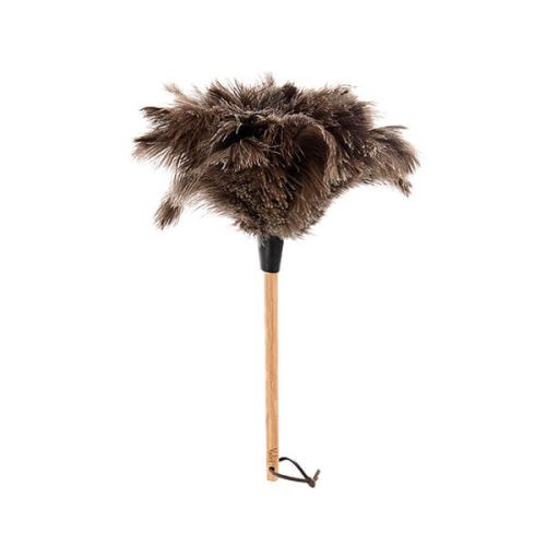 Valet Ostrich Feather Duster Beech Handle 23cm