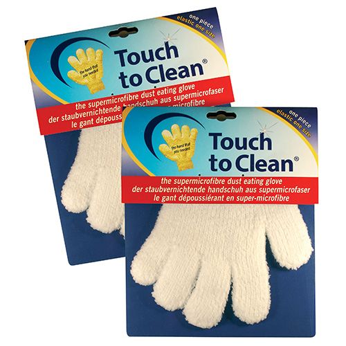 Eddingtons Touch To Clean Pair Of Microfibre Gloves