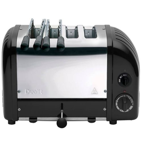 Dualit Classic Combi Vario AWS Black 2x2 Slot Toaster
