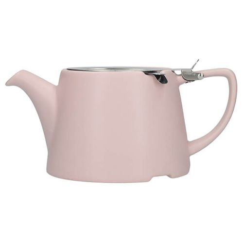 London Pottery Oval Filter 3 Cup Teapot Satin Pink