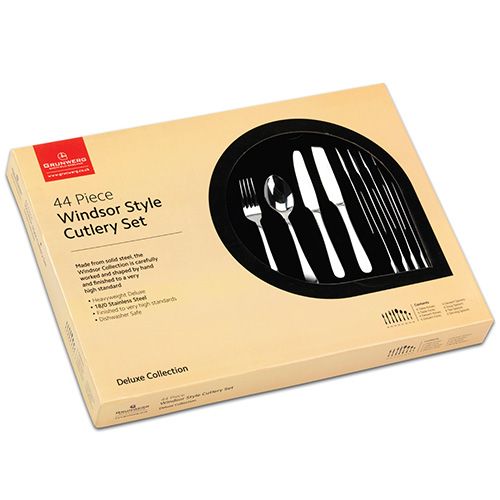 Grunwerg Windsor 44 Piece Cutlery Set