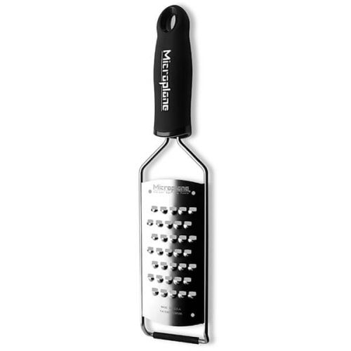 Microplane Gourmet Series Extra Coarse Grater Black