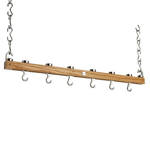 Hahn Oak Single Bar Hanging Rack