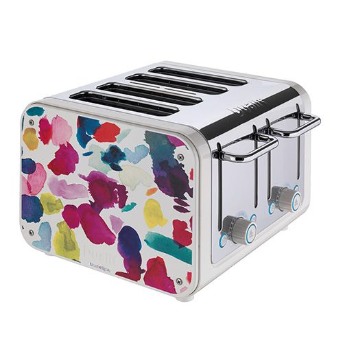 Dualit Architect 4 Slot Canvas Body With Bluebellgray Panel Toaster