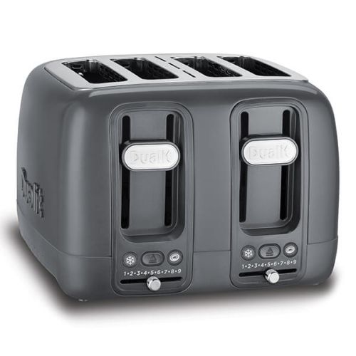 Dualit 4 Slot Domus Toaster Grey