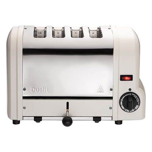 Dualit Origins Canvas White 4 Slot Toaster
