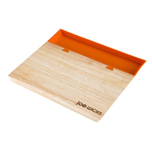 Joe Wicks Small Orange Chopping Board with Food Tray