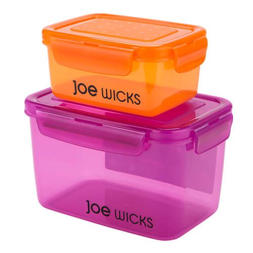 Joe Wicks Container Rectangular 2 Piece Set