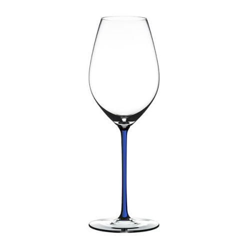 Riedel Hand Made Fatto A Mano Champagne Wine Glass Dark Blue
