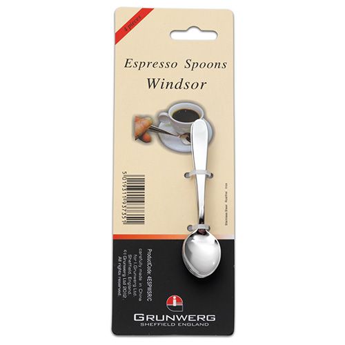 Grunwerg Windsor Set Of 4 Espresso Spoons