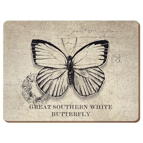 Creative Tops Vintage Bugs Set Of 6 Table Mats