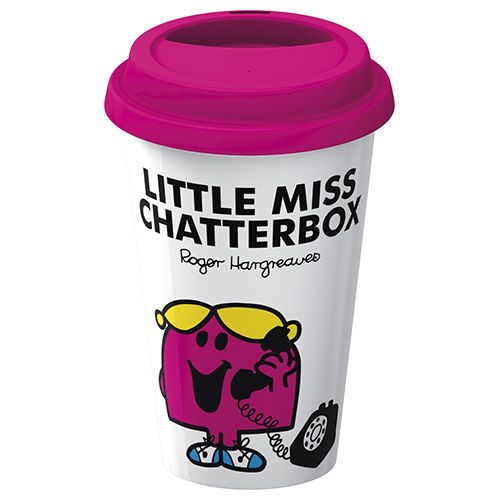 Mr Men Little Miss Chatterbox Travel Mug