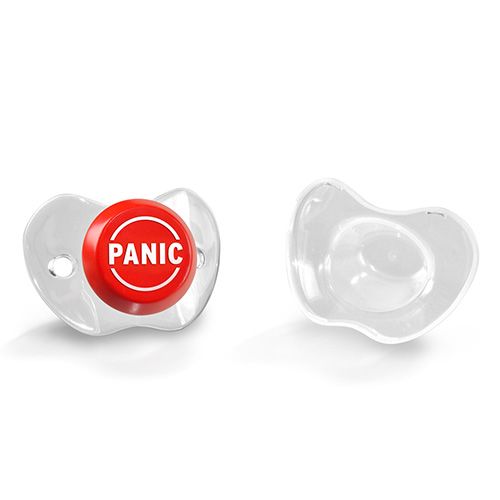 Fred Chill Baby Panic Button Baby Pacifier