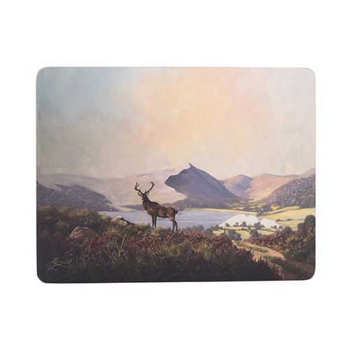 Creative Tops Highland Stag Set Of 6 Premium Table Mats