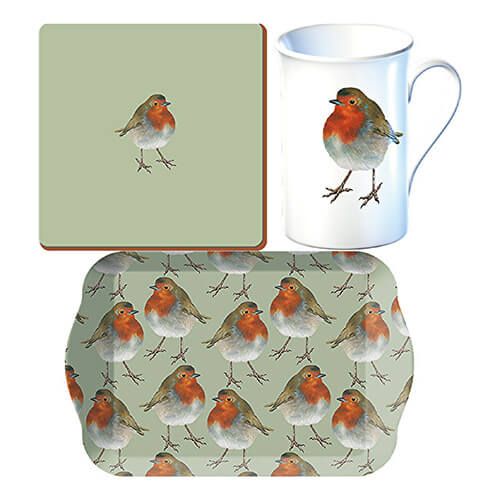 Creative Tops Into The Wild Robin Time For Tea Gift Set
