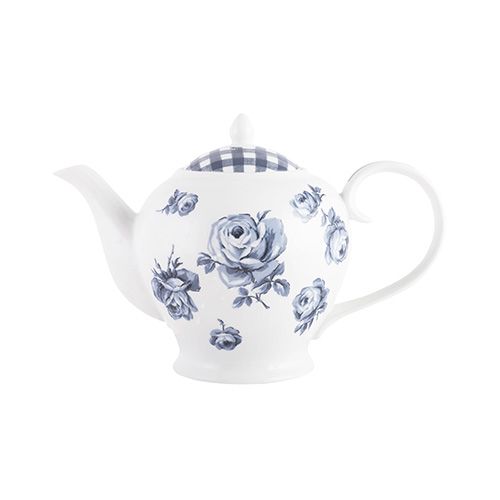 Katie Alice Vintage Indigo 6 Cup Teapot