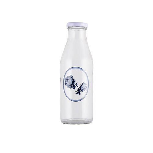 Katie Alice Vintage Indigo Glass Milk Bottle