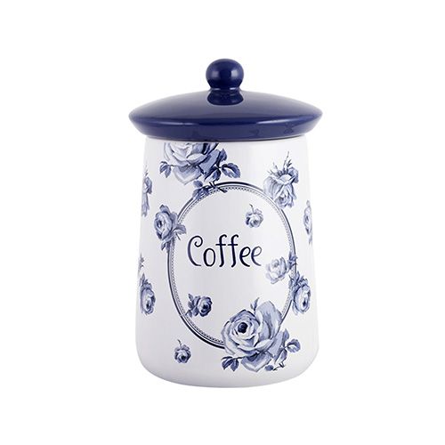Katie Alice Vintage Indigo Ceramic Coffee Jar