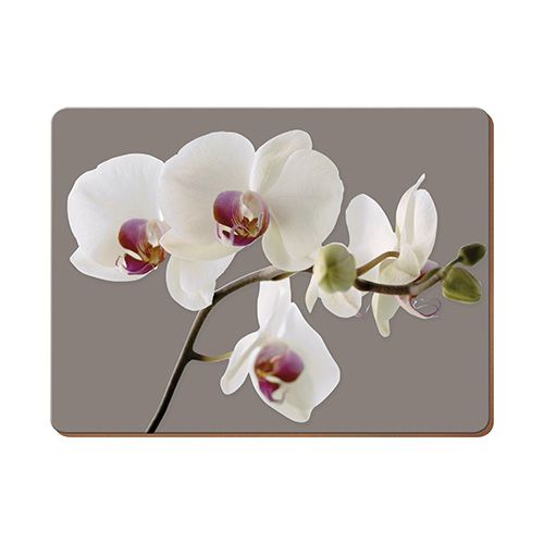 Creative Tops Orchid Harmony Set Of 6 Premium Table Mats