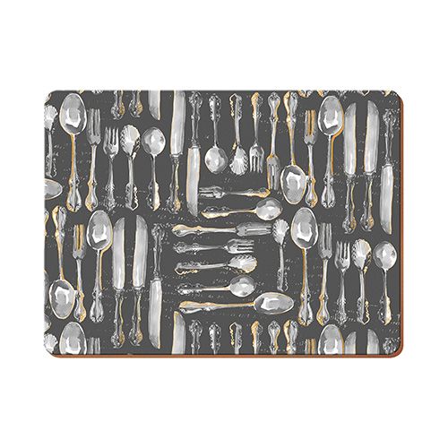 Creative Tops Cutlery Set Of 6 Premium Table Mats
