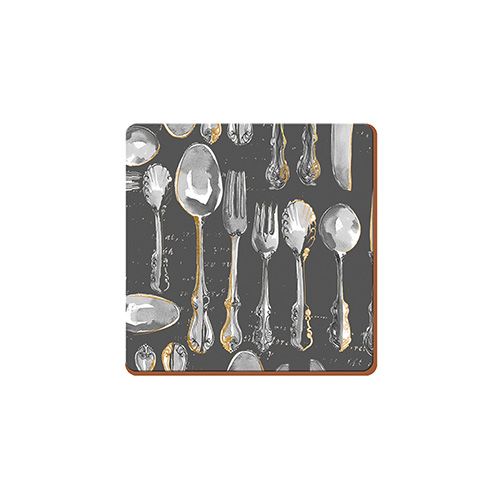 Creative Tops Cutlery Set Of 6 Premium Coasters
