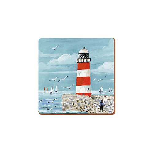 Creative Tops Lighthouse Coastal Pack of 4 Coasters