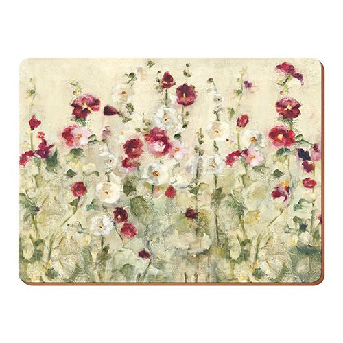 Creative Tops Wild Field Poppies Set Of 4 Large Premium Placemats