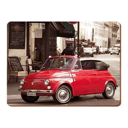 Creative Tops Retro Fiat Pack of 2 Large Placemats