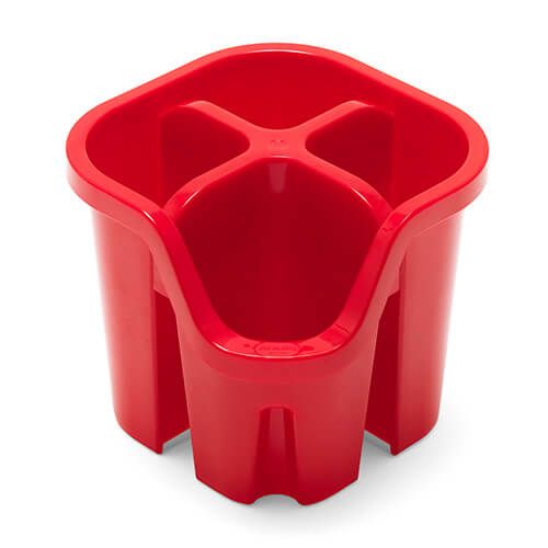 Addis Cutlery Drainer Red