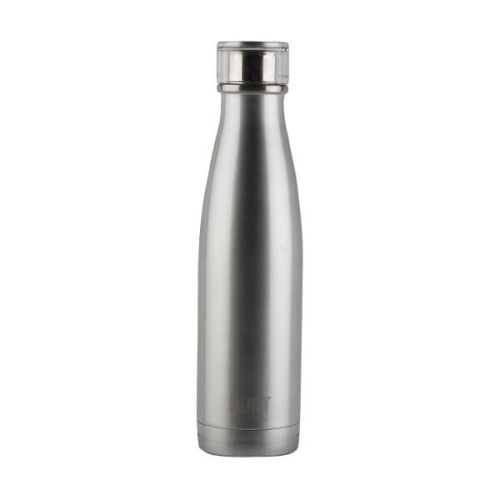 Built 483ml Double Walled Stainless Steel Water Bottle Silver