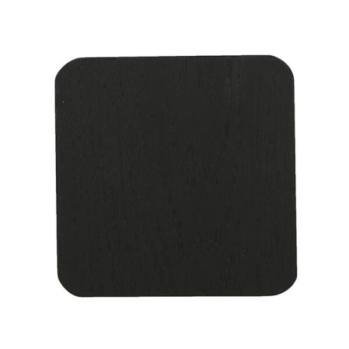 Creative Tops Naturals Pack Of 4 Wooden Coasters Black