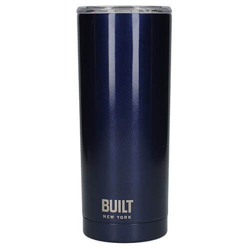 Built 568ml Double Walled Stainless Steel Travel Mug Midnight Blue