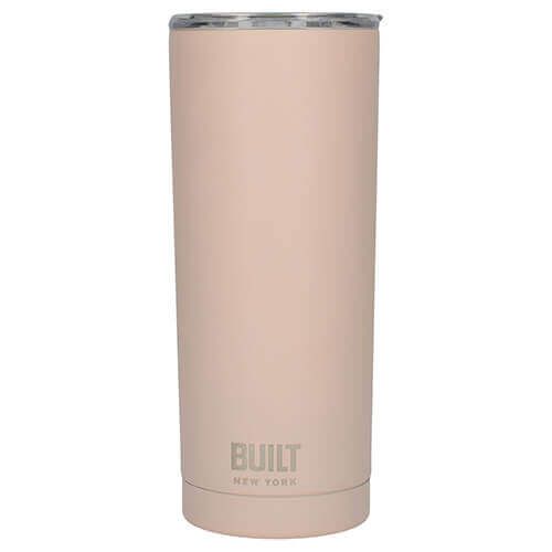 Built 568ml Double Walled Stainless Steel Travel Mug Pale Pink