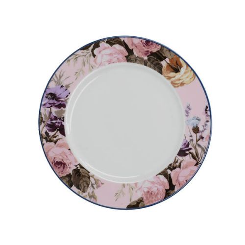Katie Alice Wild Apricity Pink Floral Side Plate