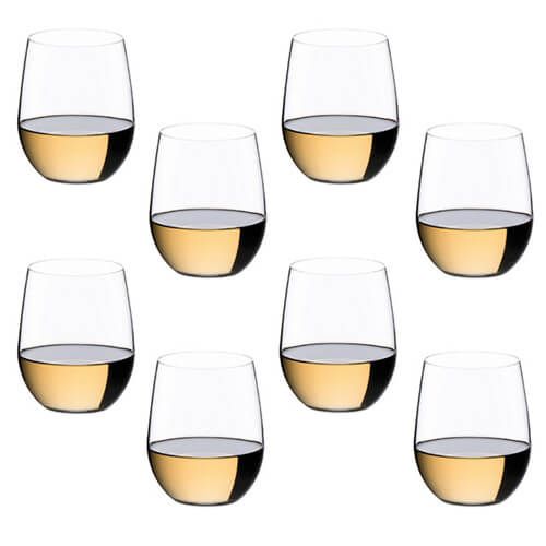Riedel O Viognier / Chardonnay Wine Glass 8 Piece Set