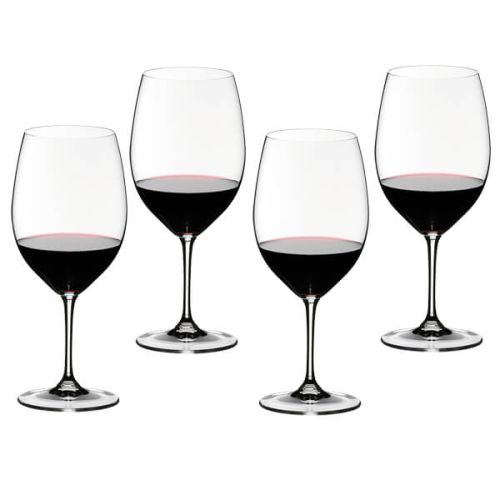 Riedel Vinum Cabernet Sauvignon / Merlot Wine Glasses Set Of 4