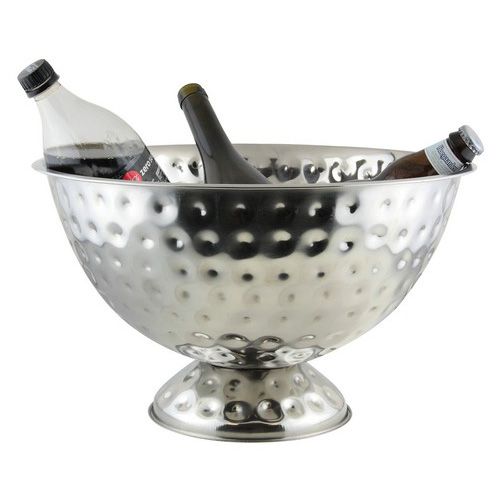 Apollo Stainless Steel 40cm Hammered Party Bucket