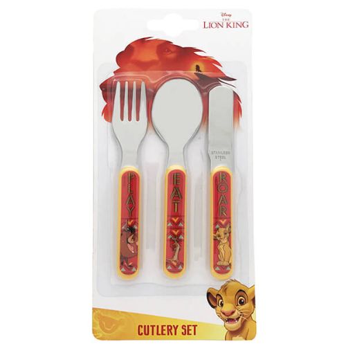 Disney Lion King 3 Piece Cutlery Set