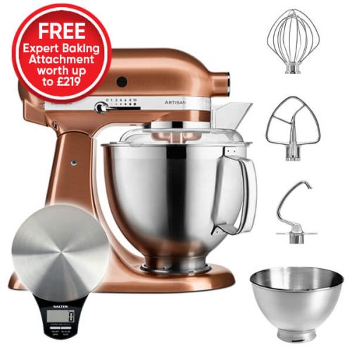 KitchenAid Artisan Mixer 185 Copper with Free Gifts